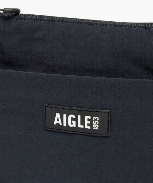 AIGLE / エーグル ショルダーバッグ | 撥水 リサイクルナイロン サコッシュ ショルダーバッグ / W28×H20×D4cm 2L | 詳細11