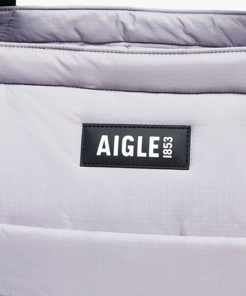 AIGLE / エーグル トートバッグ | 撥水 キルティングバック 2wayトートバッグ ショルダーバッグ ミニポーチ付き | 詳細14