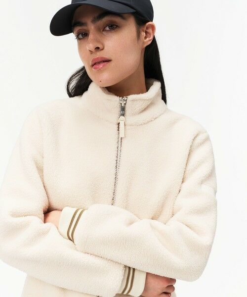 AIGLE / エーグル ブルゾン | シェルパフリーススタンドカラージップアップジャケット  T-KIT対応 | 詳細4