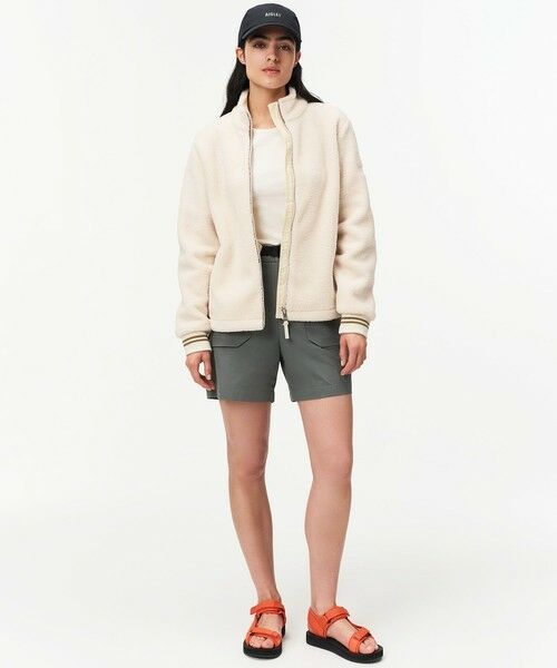 AIGLE / エーグル ブルゾン | シェルパフリーススタンドカラージップアップジャケット  T-KIT対応 | 詳細5