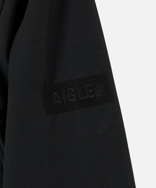 AIGLE / エーグル ナイロンジャケット | 撥水 ソフトシェル ストレッチ フリースジップアップパーカー | 詳細13