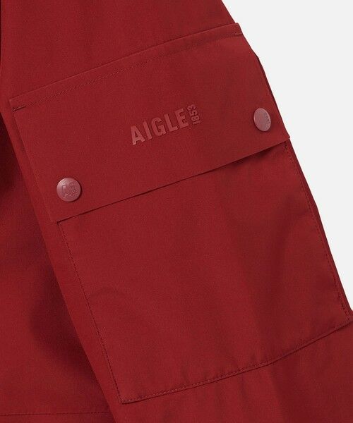 AIGLE / エーグル その他アウター | 透湿防水 パッカブルショートジャケット ダブルジップアップフーディー | 詳細6