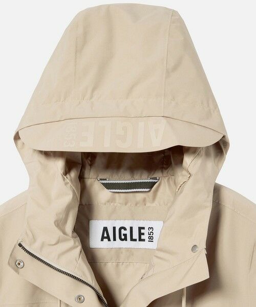 AIGLE / エーグル その他アウター | 透湿防水 パッカブルショートジャケット ダブルジップアップフーディー | 詳細13