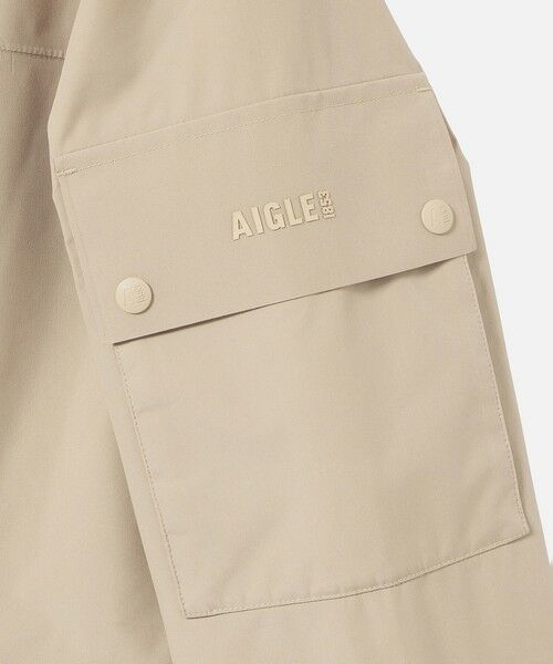 AIGLE / エーグル その他アウター | 透湿防水 パッカブルショートジャケット ダブルジップアップフーディー | 詳細15