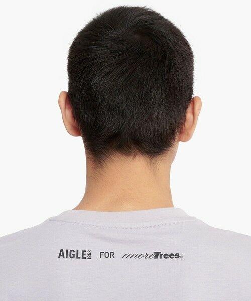 AIGLE / エーグル Tシャツ | 【AIGLE for more trees】 チャリティ グラフィック 半袖Ｔシャツ #5 | 詳細3