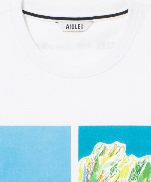 AIGLE / エーグル Tシャツ | 【AIGLE for more trees】 チャリティ グラフィック 半袖Ｔシャツ #5 | 詳細15