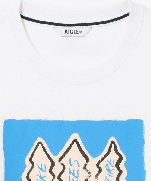 AIGLE / エーグル Tシャツ | 【AIGLE for more trees】 チャリティ グラフィック 長袖Ｔシャツ #5 | 詳細6