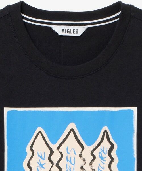 AIGLE / エーグル Tシャツ | 【AIGLE for more trees】 チャリティ グラフィック 長袖Ｔシャツ #5 | 詳細15