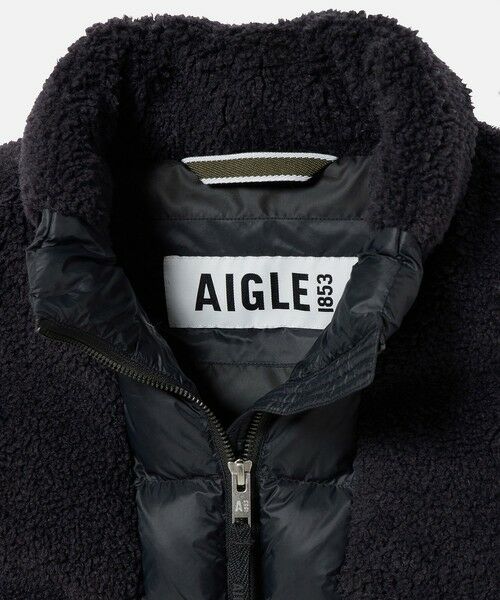 AIGLE / エーグル ダウンジャケット・ベスト | DUPONT SORONA中綿 シェルパフリース インサレーションダウンベスト | 詳細10