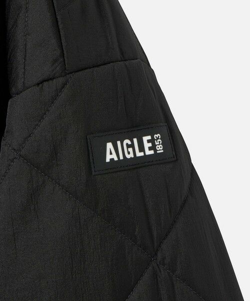 AIGLE / エーグル ブルゾン | GORE-TEX WINDSTOPPER 防風 透湿 ウインドストッパー リバーシブルキルティングジャケット | 詳細12