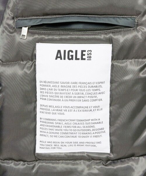 AIGLE / エーグル ダウンジャケット・ベスト | GORE-TEX ゴアテックス DUPONT SORONA中綿 防水 透湿 防風  フーデッドダウンジャケット | 詳細13