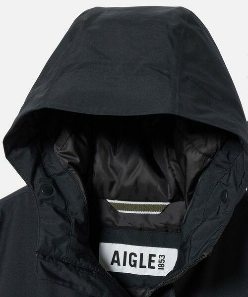 AIGLE / エーグル ダウンジャケット・ベスト | PRIMALOFTダウン GORE-TEX ゴアテックス 防水 透湿 防風 インサレーションフーデッドダウンジャケット | 詳細9