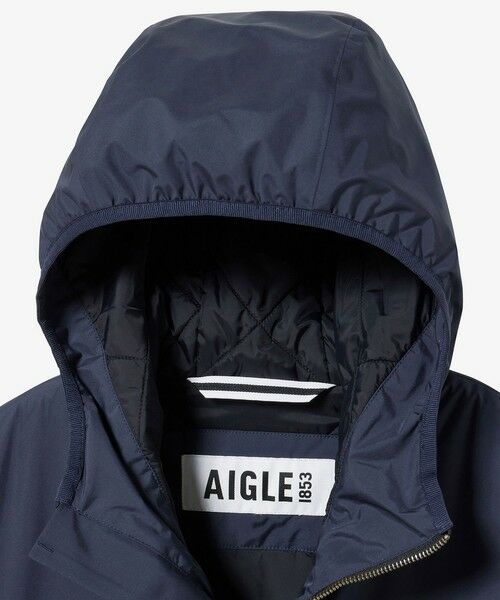 AIGLE / エーグル ダウンジャケット・ベスト | 透湿防水 防風 2レイヤー 中綿 インサレーションフーデッドジャケット | 詳細10