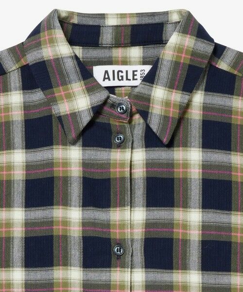 AIGLE / エーグル シャツ・ブラウス | フランネルチェックシャツ | 詳細7