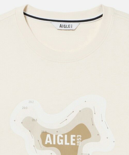 AIGLE / エーグル Tシャツ | 吸水速乾 抗菌防臭 ロングスリーブプリントTシャツ | 詳細18