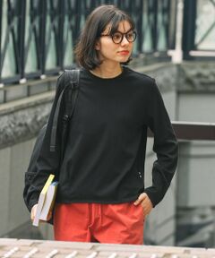ロングスリーブ ジャージー クルーネック Tシャツ （Tシャツ
