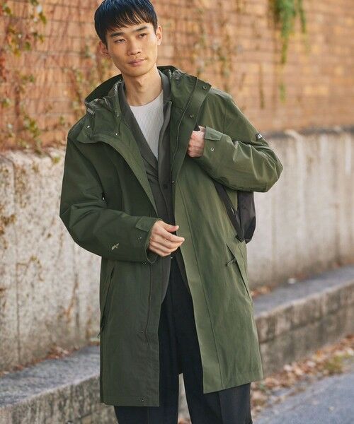 AIGLE / エーグル その他アウター | 透湿防水 ロングフーデッドコート | 詳細14