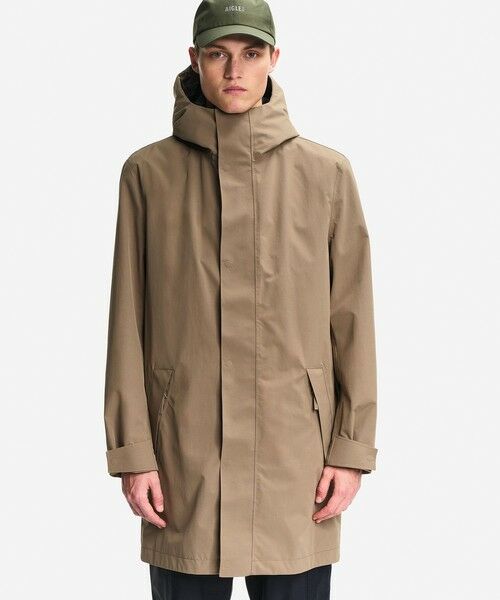 AIGLE / エーグル その他アウター | 透湿防水 ロングフーデッドコート | 詳細17