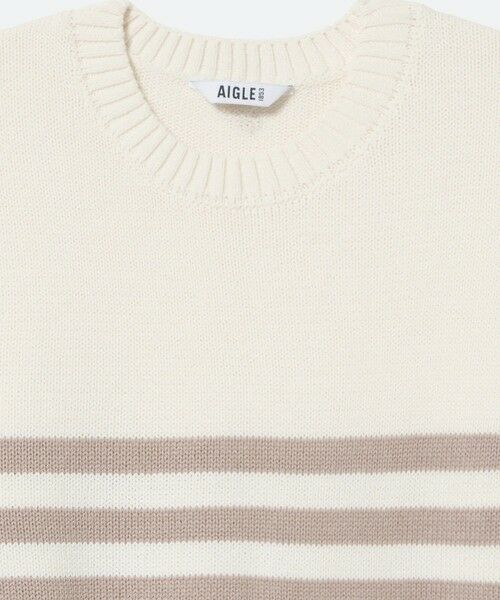 AIGLE / エーグル ニット・セーター | オーガニックコットン マリンボーダーニットセーター | 詳細7