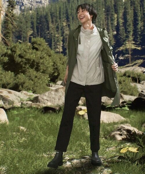 AIGLE / エーグル その他アウター | UVカット オーガニックコットンロング丈 フーデッドジャケット | 詳細5