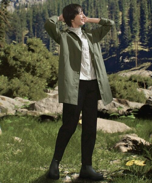 AIGLE / エーグル その他アウター | UVカット オーガニックコットンロング丈 フーデッドジャケット | 詳細6