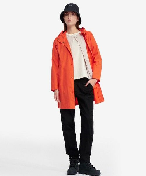 AIGLE / エーグル その他アウター | UVカット オーガニックコットンロング丈 フーデッドジャケット | 詳細7