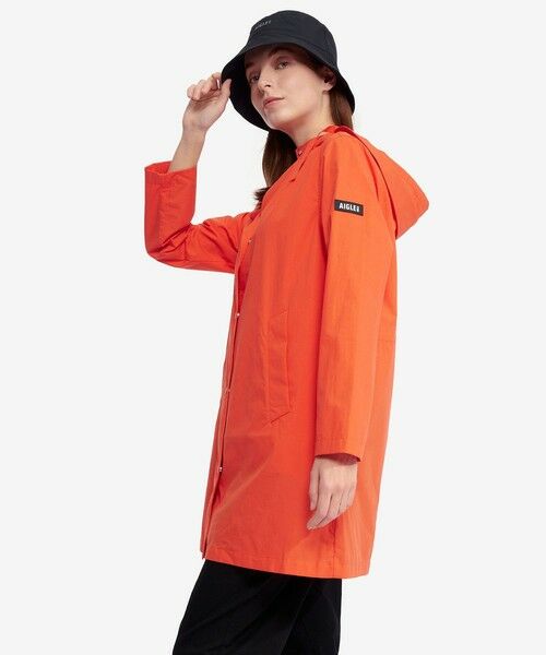 AIGLE / エーグル その他アウター | UVカット オーガニックコットンロング丈 フーデッドジャケット | 詳細8