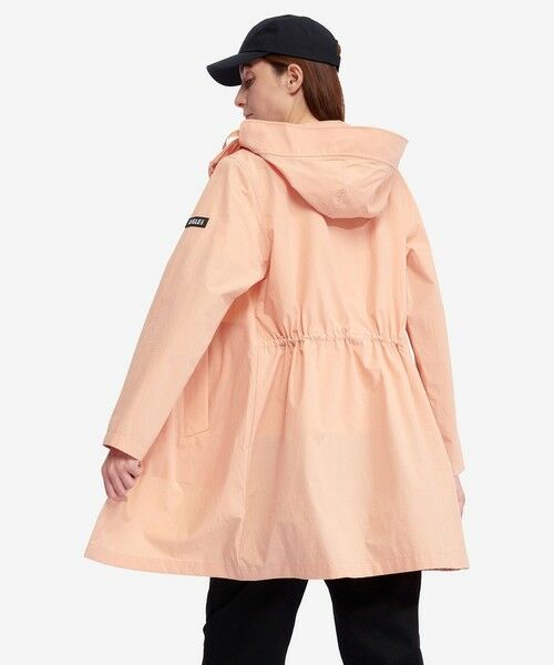 AIGLE/エーグル UVカット オーガニックコットンロング丈 フーデッドジャケット ピンク 34(XS) AIGLE/エーグル UVカット オーガニックコットンロング丈 フーデッドジャケット ピンク 34(XS)