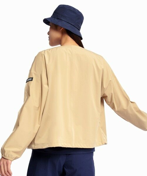 AIGLE / エーグル ノーカラージャケット | UVカット 撥水ラウンドネックジャケット | 詳細11
