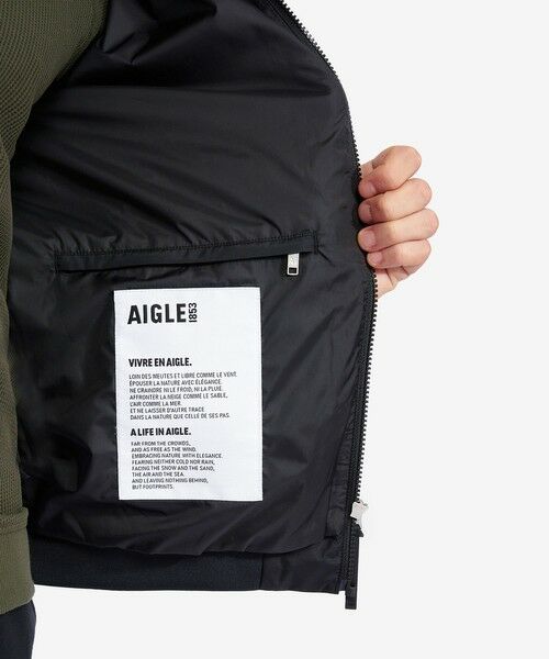 AIGLE / エーグル ブルゾン | 防水 防風 透湿 GORE-TEX WINDSTOPPER(R) ゴアテックスウインドストッパー スタンドジップブルゾンジャケット RP | 詳細4