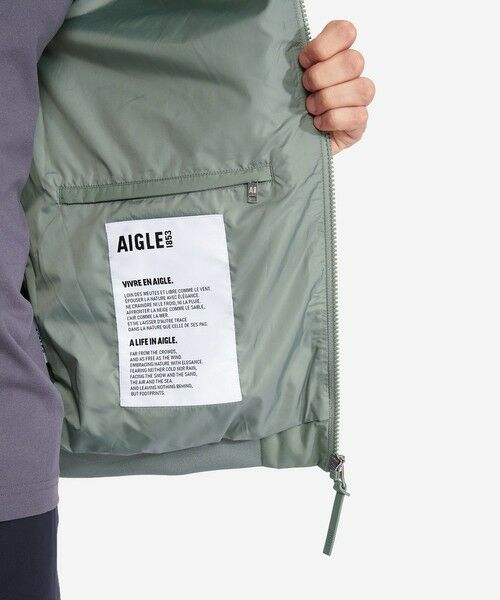 AIGLE / エーグル ブルゾン | 防水 防風 透湿 GORE-TEX WINDSTOPPER(R) ゴアテックスウインドストッパー スタンドジップブルゾンジャケット RP | 詳細8