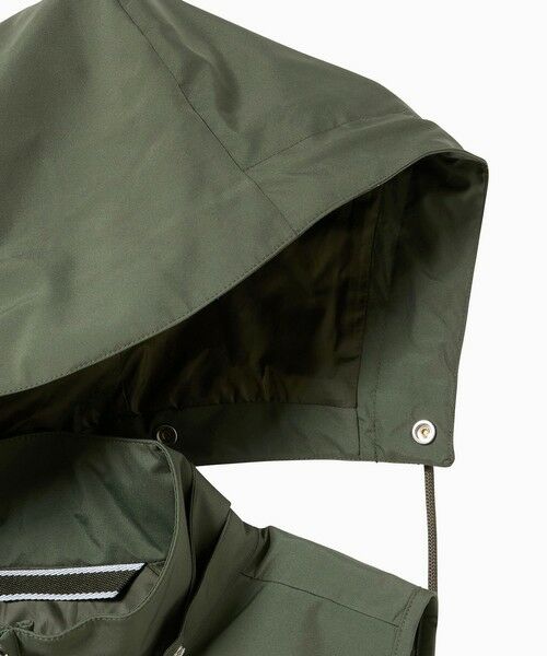 AIGLE / エーグル ベスト | 防風 透湿 撥水 防水 WINDSTOPPER ウインドストッパー スリーブレスジャケット ミリタリーベスト フード脱着可 | 詳細14