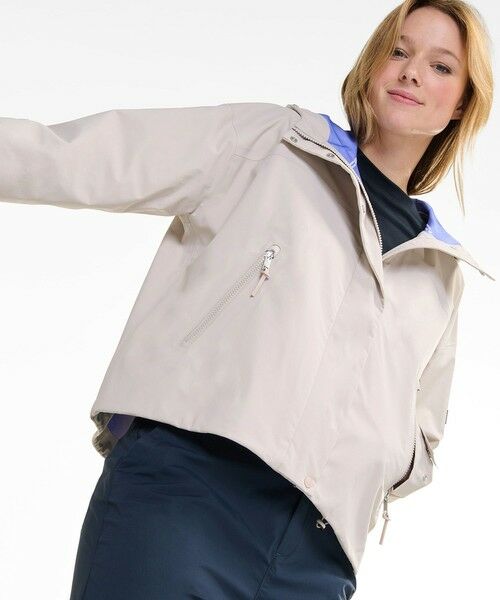 AIGLE / エーグル その他アウター | GORE-TEX ゴアテックス 防風 撥水 防水 透湿 3レイヤー ショートフーデッドジャケット | 詳細1