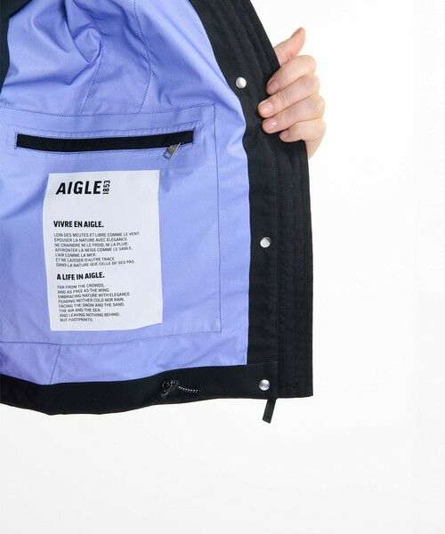 AIGLE / エーグル その他アウター | GORE-TEX ゴアテックス 防風 撥水 防水 透湿 3レイヤー ショートフーデッドジャケット | 詳細13