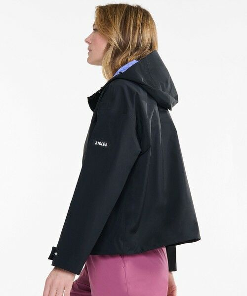 AIGLE / エーグル その他アウター | GORE-TEX ゴアテックス 防風 撥水 防水 透湿 3レイヤー ショートフーデッドジャケット | 詳細8