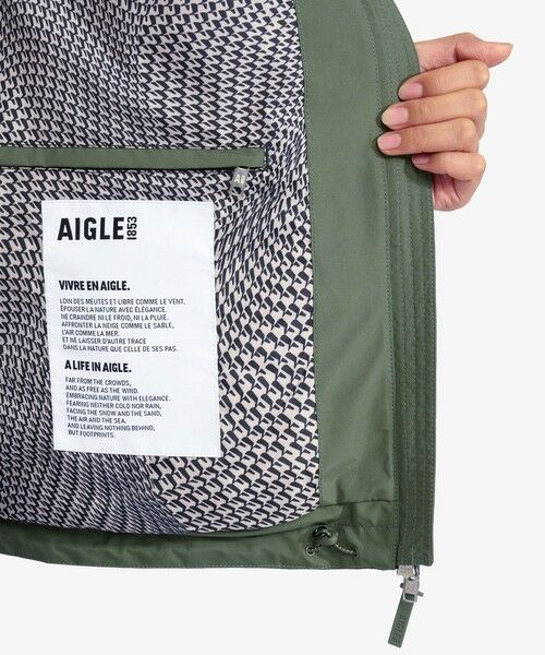 AIGLE / エーグル その他アウター | GORE-TEX ゴアテックス 防風 撥水 透湿 軽量 パッカブルフーデッドジャケット | 詳細5