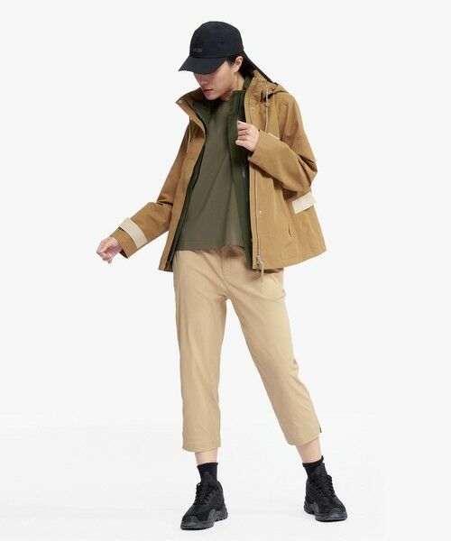 AIGLE / エーグル その他アウター | GORE-TEX ゴアテックス 防水 撥水 防風 透湿 2レイヤーフーデッドハイキングジャケット / フード取り外し可 | 詳細6