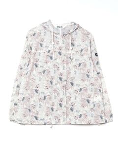 AIGLE / エーグル ナイロンジャケット | UVカット 撥水パッカブルプリントナイロンジャケット フラワー柄 カモフラージュ柄