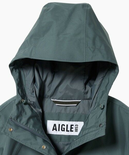 AIGLE / エーグル その他アウター | GORE-TEX ゴアテックス 防風 防水 撥水 透湿 フィッシュテールフーデッドジャケット | 詳細9