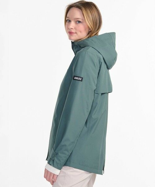 AIGLE / エーグル その他アウター | GORE-TEX ゴアテックス 防風 防水 撥水 透湿 フィッシュテールフーデッドジャケット | 詳細2