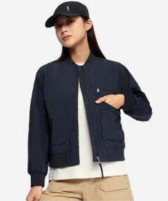 AIGLE / エーグル ブルゾン | SOLOTEX UVカット 撥水 ライトウェイト ショート丈MA-1ブルゾン