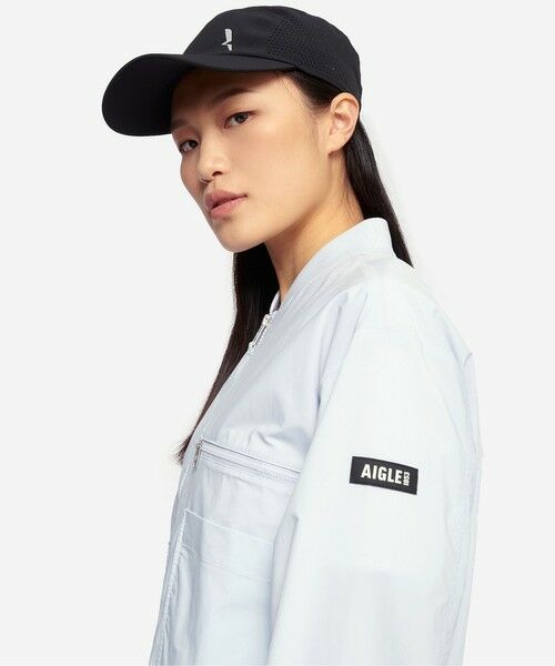 AIGLE / エーグル ブルゾン | SOLOTEX UVカット 撥水 ライトウェイト ショート丈MA-1ブルゾン | 詳細9