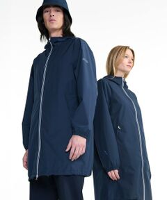 AIGLE / エーグル その他アウター | MTD 防水 透湿 撥水ジップ レインパック ポケッタブルフーデッドコート