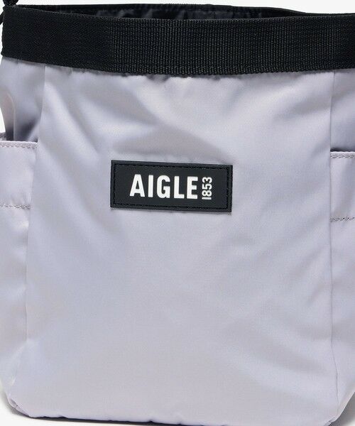 AIGLE エコバッグ ネイビー/ホワイト ユニセックス ネイバーフッド 2wayトートバッグ ZNHBH44 - AIGLE