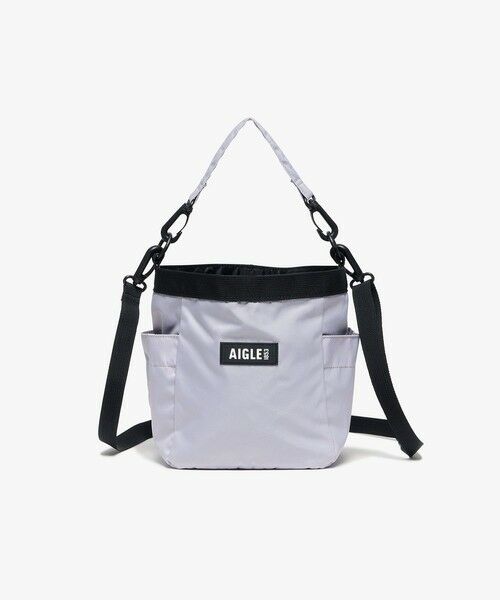 AIGLE/エーグル 撥水 ネイバーフッド ショルダーバッグ ライトパープル FREE AIGLE/エーグル 撥水 ネイバーフッド ショルダーバッグ ライトパープル FREE