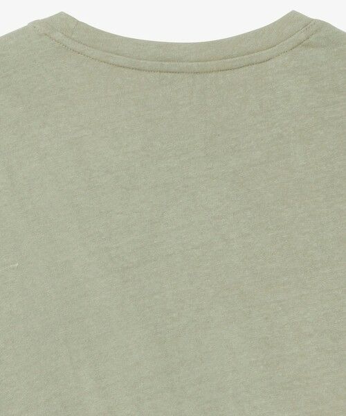 AIGLE / エーグル Tシャツ | コットンリネン トーンオントーン ワンポイント刺繍半袖Tシャツ | 詳細9