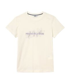 AIGLE / エーグル Tシャツ | 速乾 抗菌 防臭 フラワープリント半袖Tシャツ