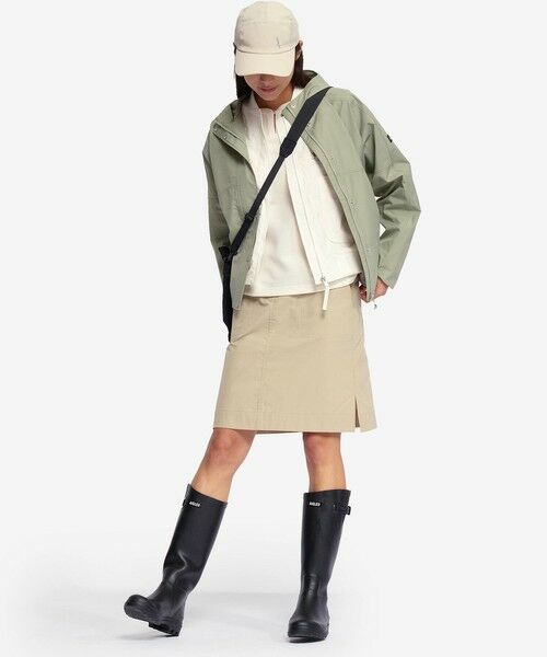 AIGLE / エーグル Tシャツ | UVカット ハーフプラケット ワッフルロングスリーブTシャツ | 詳細2