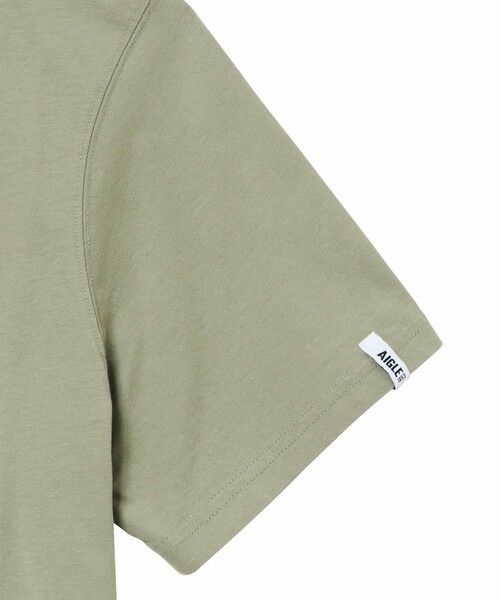 AIGLE / エーグル Tシャツ | バードロゴ刺繍 オーガニックコットン半袖Tシャツ | 詳細8