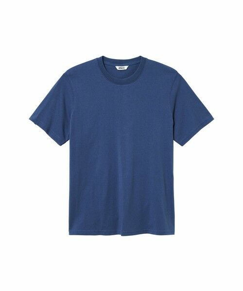 AIGLE/エーグル バードロゴ刺繍 オーガニックコットン半袖Tシャツ ブルー L(日本サイズXL) AIGLE/エーグル バードロゴ刺繍 オーガニックコットン半袖Tシャツ ブルー L(日本サイズXL)